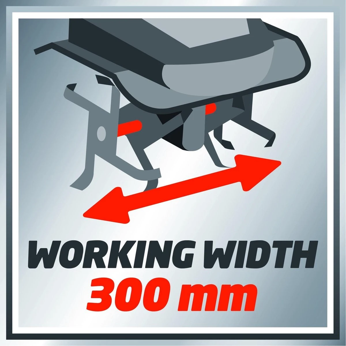 Einhell Accu Grondfrees GE-CR 30 Li-Solo Power X-Change (Li-Ion - 36 V - 30 Cm Werkbreedte - 20 Cm Werkdiepte - Robuuste Hakmessen - 2-punts Veiligheidsschakelaar - Zonder Accu En Lader) 13 Einhell Accu Grondfrees GE-CR 30 Li-Solo Power X-Change (Li-Ion - 36 V - 30 Cm Werkbreedte - 20 Cm Werkdiepte - Robuuste Hakmessen - 2-punts Veiligheidsschakelaar - Zonder Accu En Lader) - Afbeelding 11