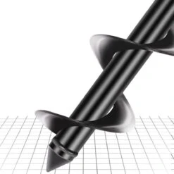 Merkloos Grondboor - Grondboor Voor Boormachine - Bollenplanter - Palenboor - Boor - Tuin - 60 Cm - 8 CM -Tuingereedschap Serie Winkel 1200x1200 476