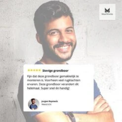 MaatWorkz - Grondboor - 25 CM - Boormachine - Bollenplanter - Moestuin - Palenboor - Boor - Tuin 18 MaatWorkz - Grondboor - 25 CM - Boormachine - Bollenplanter - Moestuin - Palenboor - Boor - Tuin -Tuingereedschap Serie Winkel 1200x1200 482