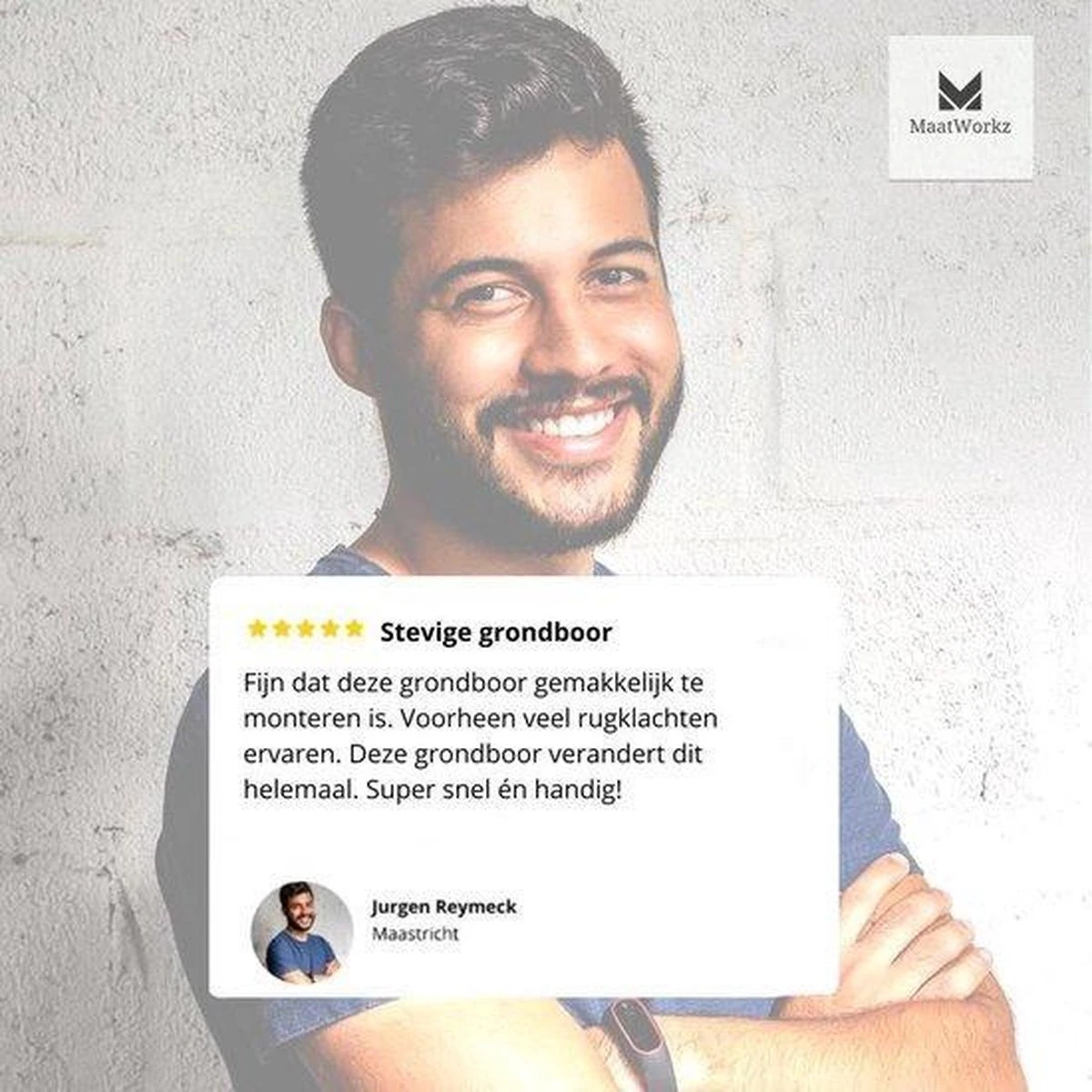 MaatWorkz - Grondboor - 25 CM - Boormachine - Bollenplanter - Moestuin - Palenboor - Boor - Tuin 10 MaatWorkz - Grondboor - 25 CM - Boormachine - Bollenplanter - Moestuin - Palenboor - Boor - Tuin - Afbeelding 8