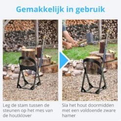 Zenzee - Houtklover - Houtsplijter - Houtkliever - Staal -Tuingereedschap Serie Winkel 1200x1200 545