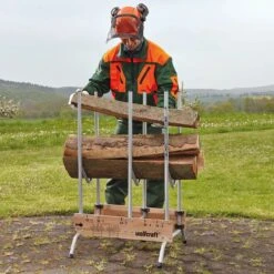 Wolfcraft - Professionele Zaagbok - Voor Kettingzaag - Hout - Opbouwbare, Stabiele Zaagbok Voor Brandhout - 5121000 - 10 JAAR GARANTIE -Tuingereedschap Serie Winkel 1200x1200 585