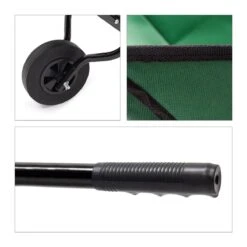 Relaxdays Kruiwagen Opvouwbaar - Inklapbare Tuinwagen - Vouwkruiwagen - Groen - 50 L -Tuingereedschap Serie Winkel 1200x1200 67