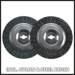 Einhell Accu Voegenreiniger GE-CC 18 Li-Solo Power X-Change (Li-Ion - 18 V - 1200 T/min - Borsteldiameter 10 Cm - Incl. Staal- En Nylonborstel - Zonder Accu En Lader) -Tuingereedschap Serie Winkel 1200x1200 723