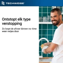 Techweise - Rioolslang Voor Kärcher K2 T/m K7 - 15M - Met Voorwaartse Hogedruksproeiers -Tuingereedschap Serie Winkel 1200x1200 753