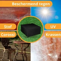 Beschermhoes Tuinmeubelen - Tuintafel - Loungeset - Tuinset - 213x132x74 Cm -Tuingereedschap Serie Winkel 1200x1200 929