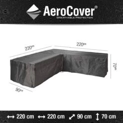 AeroCover Loungesethoes 220x220x90xH70 Cm - Antraciet 38 AeroCover Loungesethoes 220x220x90xH70 Cm - Antraciet -Tuingereedschap Serie Winkel 1200x1200 956