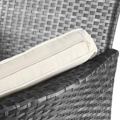 Casaria Polyrattan Tuinbank - Incl. Tafel & Kussens 7 Cm - Grijs 21 Casaria Polyrattan Tuinbank - Incl. Tafel & Kussens 7 Cm - Grijs -Tuingereedschap Serie Winkel 1200x1200 990