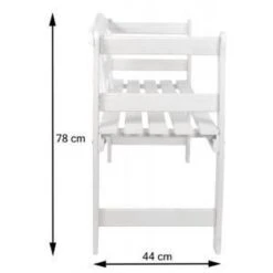 SenS-Line Friesen Tuinbank - Hout - Wit -Tuingereedschap Serie Winkel 1200x1200 991
