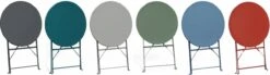 Emilia - Ronde Inklapbare Bistrotafel Ø60cm Van Gepoedercoat Staal – Terra Cotta 11 Emilia - Ronde Inklapbare Bistrotafel Ø60cm Van Gepoedercoat Staal – Terra Cotta -Tuingereedschap Serie Winkel 1200x337