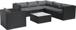 Intimo Garden Levanzo Loungeset – Zwart - 5 Tot 6 Persoons -Tuingereedschap Serie Winkel 1200x471
