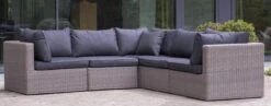 Weersbestendige Beschermhoes Voor Hoekbank | 250/90 X 250/90 X 70 Cm (L-vorm) - Tuinbank / L-Vorm -Waterdicht - Grijs -Tuingereedschap Serie Winkel 1200x472 1