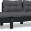 VidaXL 3-delige Loungeset Met Kussens Massief Grenenhout Zwart 1 VidaXL 3-delige Loungeset Met Kussens Massief Grenenhout Zwart -Tuingereedschap Serie Winkel 1200x489