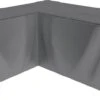 SORARA® Hoes Loungeset Hoekbank 235 X 235 X 70/100 Cm Grijs - Luxe Beschermhoes Tuinbank Met Aantrekkoord. -Tuingereedschap Serie Winkel 1200x519
