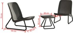 Keter Rio Balkonset - 3 Delig - Grafiet -Tuingereedschap Serie Winkel 1200x551 4