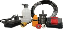 Hogedrukreinger Op Accu - Inclusief Opbergkoffer - Foam Gun - Foam Sprayer - Schuimpistool - Schuimsproeier - Hogedruk Pistool - Inclusief Accesoires -Tuingereedschap Serie Winkel 1200x552