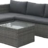 MaxxGarden Loungeset – Rattan Hoekset - 4 Persoons - Incl. Salontafel - Grijs -Tuingereedschap Serie Winkel 1200x580 4
