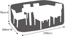 SORARA® Tuinmeubelhoes - Beschermhoes Tuinset - 160 X 90 X 70 Cm. -Tuingereedschap Serie Winkel 1200x665 1