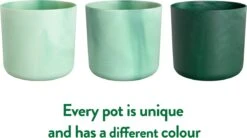 Elho The Ocean Collection Round 22cm - Bloempot Voor Binnen - 100% Gerecycled Materiaal - Gemaakt Met Zeeafval - Ø 22.3 X H 20.4 Cm - Pacifisch Groen -Tuingereedschap Serie Winkel 1200x670 2