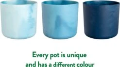 Elho The Ocean Collection Round 22cm - Bloempot Voor Binnen - 100% Gerecycled Materiaal - Gemaakt Met Zeeafval - Ø 22.3 X H 20.4 Cm - Atlantisch Blauw -Tuingereedschap Serie Winkel 1200x670 3