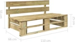 VidaXL Tuinbank Pallet Hout -Tuingereedschap Serie Winkel 1200x672 6