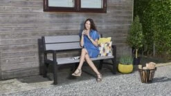 Keter Montero Tuinbank - 3-personen - 150x62,5x89cm – Grafiet -Tuingereedschap Serie Winkel 1200x675 31