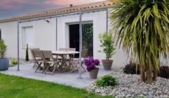 SORARA® Milano Overkapping / Paviljoen - Zand - 285 X 400 Cm. -Tuingereedschap Serie Winkel 1200x697 3