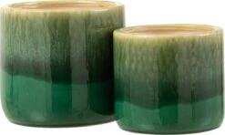 J-Line Bloempot Elise Keramiek Groen Large -Tuingereedschap Serie Winkel 1200x718 7