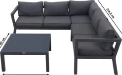 Garden Impressions Colorado Loungeset - Aluminium - Zwart 41 Garden Impressions Colorado Loungeset - Aluminium - Zwart -Tuingereedschap Serie Winkel 1200x740 3