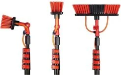 HIGHWALL Telescoopsteel Met Borstel - Glazenwassersset - Tot 4,6m Uitschuifbaar - Met Zeepdispenser -Tuingereedschap Serie Winkel 1200x742 3