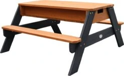AXI Nick Zand & Water Picknicktafel In Antraciet/Bruin - Parasol Blauw/Wit - Picknick Tafel Voor Kinderen Van Hout -Tuingereedschap Serie Winkel 1200x745 1