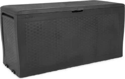 Keter Samoa Opbergbox - 270 L - 117x45x57 Cm - Grafiet -Tuingereedschap Serie Winkel 1200x762 3