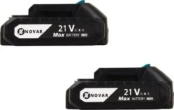 NovarGarden® Mini Kettingzaag NG1 - Met 2x Accu - Takkenzaag - Snoeizaag - Electrisch - Handzaag - Boomzaag - 21V -Tuingereedschap Serie Winkel 1200x765