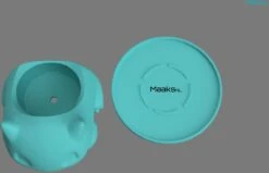 Merkloos Pokémon Bulbasaur Bloempot - Inclusief Opvangschaal - Teal -Tuingereedschap Serie Winkel 1200x773 4