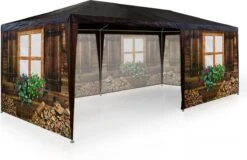 Casaria Apres-Ski Hut Party Tent - 18m² - 3x6m Met 6 Zijpanelen -Tuingereedschap Serie Winkel 1200x778 5