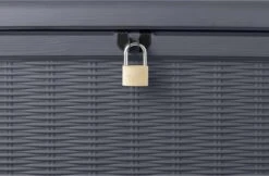 Keter - Borneo Opbergbox - 416 Liter - 129.5 X 62.5 X 70 Cm - Antraciet -Tuingereedschap Serie Winkel 1200x787 3