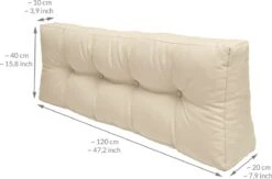 Beautissu Elements – Palletkussen 120x40cm - Rugkussen Natuur In Matraskussen Kwaliteit -Tuingereedschap Serie Winkel 1200x790 8