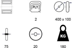 Kruiwagen Wiel 4.00 - 8 Luchtband Lijnprofiel - Asdiameter 20mm -Tuingereedschap Serie Winkel 1200x795