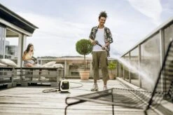 Kärcher K Mini Plus Hogedrukreiniger - 1400W - 360 L/u - Incl. Extra Dunne PremiumFlex Slang -Tuingereedschap Serie Winkel 1200x799