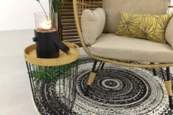 Lola Egg Relaxstoel - Natural Sand - Mand Stoel -Tuingereedschap Serie Winkel 1200x800 353