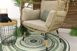 Lola Egg Relaxstoel - Natural Sand - Mand Stoel -Tuingereedschap Serie Winkel 1200x800 355