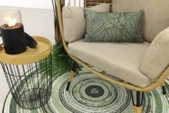 Lola Egg Relaxstoel - Natural Sand - Mand Stoel -Tuingereedschap Serie Winkel 1200x800 356