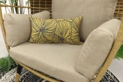 Lola Egg Relaxstoel - Natural Sand - Mand Stoel -Tuingereedschap Serie Winkel 1200x800 361