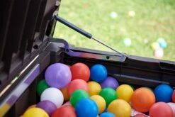 Keter Rockwood Opbergbox - 570L - 155x72,4x64,4cm - Grafiet -Tuingereedschap Serie Winkel 1200x800 419