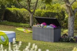 Keter Darwin Opbergbox - 570L - 142,5x65,5x78,2cm - Grijs -Tuingereedschap Serie Winkel 1200x800 431