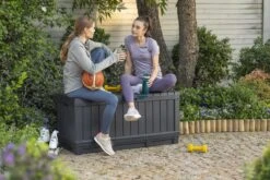 Keter Kentwood Opbergbox - 128x53.6x59 Cm - 350 L - Grafiet 32 Keter Kentwood Opbergbox - 128x53.6x59 Cm - 350 L - Grafiet -Tuingereedschap Serie Winkel 1200x800 438