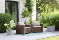 Allibert California Loungeset - 5 Personen - Cappuccino -Tuingereedschap Serie Winkel 1200x800 503