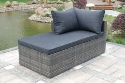 MaxxGarden Loungeset – Rattan Hoekset - 4 Persoons - Incl. Salontafel - Grijs -Tuingereedschap Serie Winkel 1200x800 533