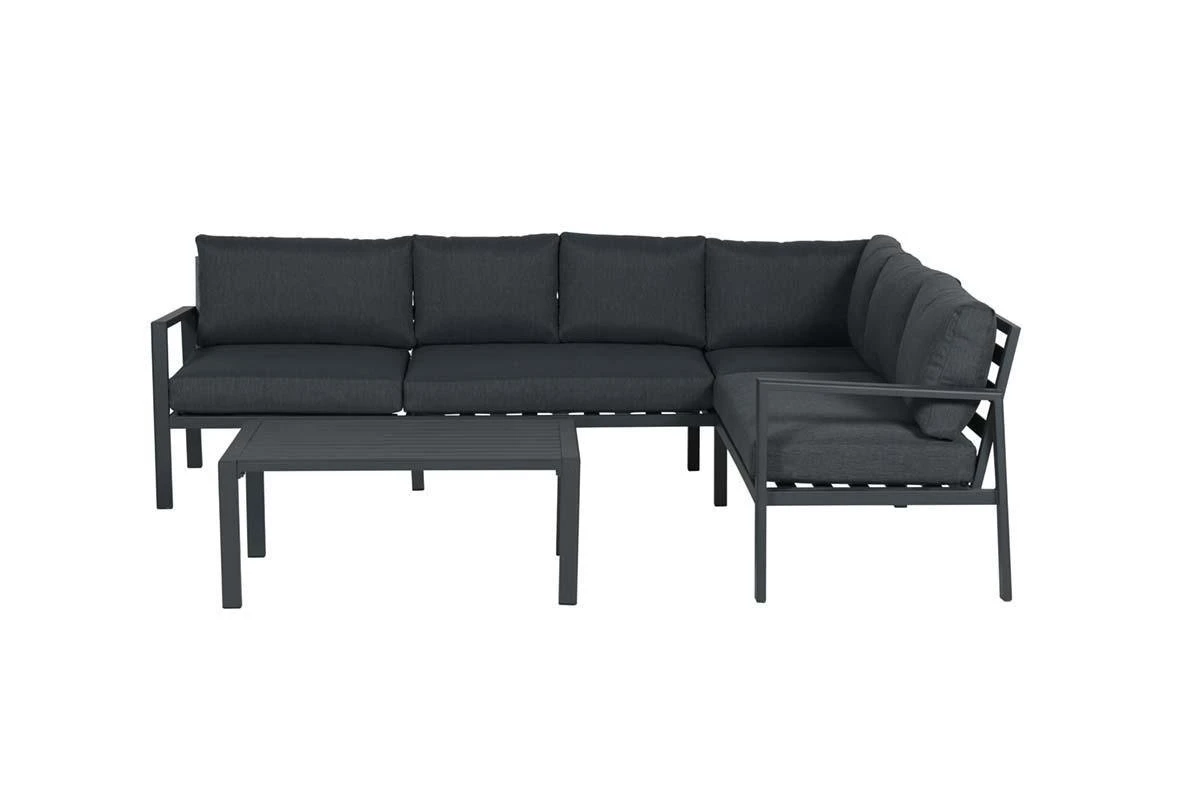 Garden Impressions Lexinton Loungeset - Verstelbaar - Aluminium - Zwart 4 Garden Impressions Lexinton Loungeset - Verstelbaar - Aluminium - Zwart - Afbeelding 2