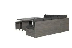 Garden Impressions Lapa Lounge Dining Set 5-delig - Wicker - Grijs -Tuingereedschap Serie Winkel 1200x800 587